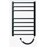 Рушникосушка електрична Heizung 860x550/ ЧОРНА/ 161Вт /з терморегулятором