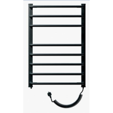 Рушникосушка електрична Heizung 860x550/ ЧОРНА / 161Вт /з терморегулятором