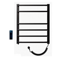 Рушникосушка електрична Heizung 660x550 SENSOR/ ЧОРНА/ 135Вт