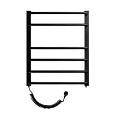 Рушникосушка електрична Heizung 660x550 SENSOR/ ЧОРНА / 135Вт