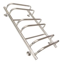 Рушникосушка 500*600 (нержавіюча сталь, нижнє підключення)