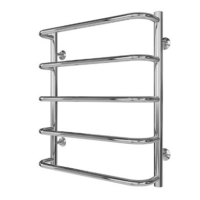 Рушникосушка Sunny 400*600 (нержавіюча сталь,нижнє підключення)