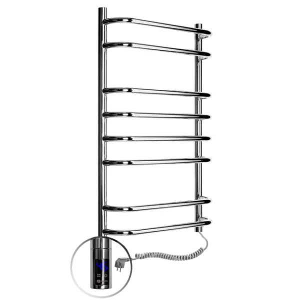 Рушникосушка електрична Симфонія нержавійка 480х800  Sensor (Права)