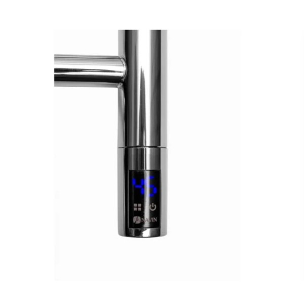 Рушникосушка електрична Омега нержавійка 530х600 (Права, 88Вт)