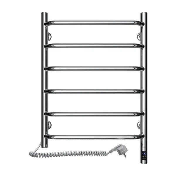 Рушникосушка електрична Блюз нержавійка 480х600 (Права, 78Вт)