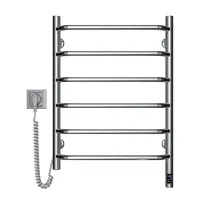 Рушникосушка електрична Блюз нержавійка 480х600 (Ліва, 78Вт)