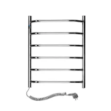 Рушникосушка електрична Блюз НЕРЖ 480х600 Sensor  (Ліва, 78Вт)