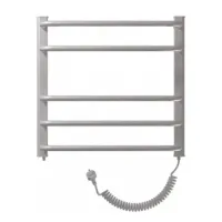 Рушникосушка електрична Heizung 510x550/ БІЛА / 108Вт /з терморегулятором