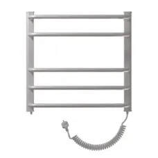 Рушникосушка електрична Heizung 510x550/ БІЛА / 108Вт /з терморегулятором