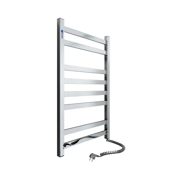 Рушникосушка електрична Авангард нержавійка 480х800 (Ліва, 112Вт)