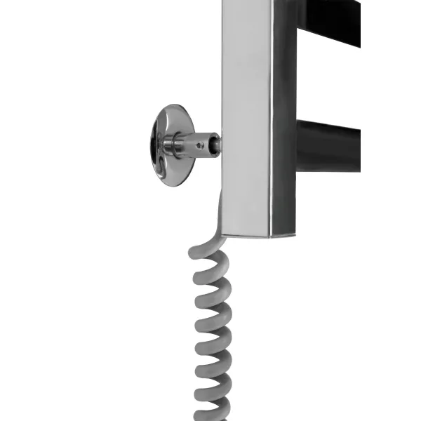 Рушникосушка електрична Авангард нержавійка 480х800 (Ліва, 112Вт)