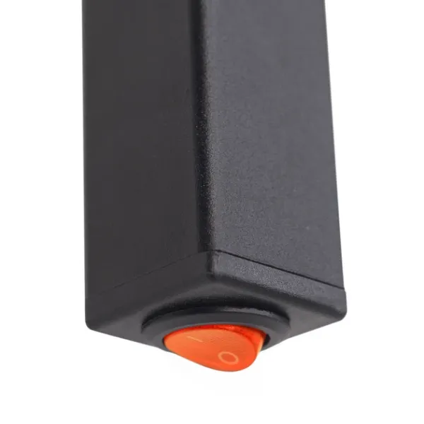 Рушникосушка електрична Авангард 480х800 ЧОРНА  Sensor (Права, 152Вт)