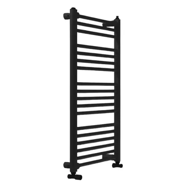 Рушникосушка 860x550/ ЧОРНА /плоска /452Вт Heizung