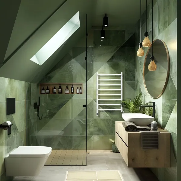 Рушникосушка електрична Омега 530х800 Sensor(Ліва)