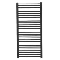 Рушникосушка 1180x550 (плоска) / ЧОРНА / 623Вт Heizung