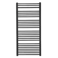 Рушникосушка 1180x550 (плоска) / ЧОРНА / 623Вт Heizung