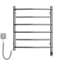 Рушникосушка електрична Омега нержавійка 530х600 Sensor (Ліва, 88Вт)