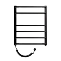Рушникосушка електрична Heizung 660x550/ ЧОРНА/ 135Вт /з терморегулятором