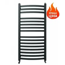 Рушникосушка КИЇВ 790*550/ ЧОРНА /480 Вт/Heizung