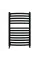 Рушникосушка КИЇВ 1240*550/ ЧОРНА /540Вт/Heizung