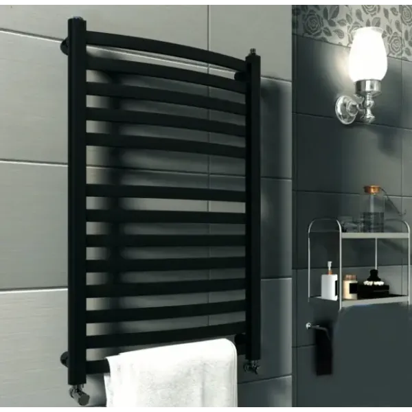 Рушникосушка КИЇВ 550*550 ЧОРНА /540Вт/Heizung