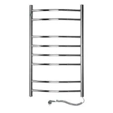 Рушникосушка електрична Блюз нержавійка 480х800 (Права, 112Вт)