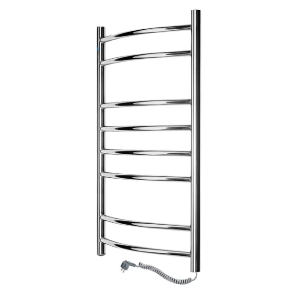 Рушникосушка електрична Блюз нержавійка 480х800 (Права, 112Вт)