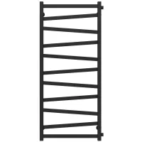 Рушникосушка Alpha 500*1200 Deffi (Чорна, нижнє підкл.)