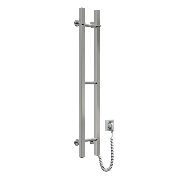 Рушникосушка електрична  нержавійка Сілует Квадро 160/1000 права