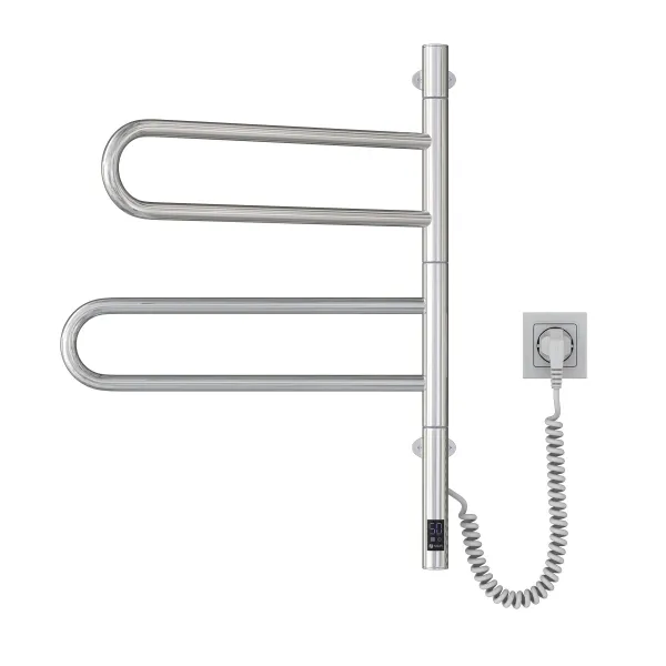 Рушникосушка електрична  нержавіюча Fouette 480*600 Sensor