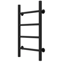 Рушникосушка Оріон 400*600 Deffi (чорний, нижнє підкл.)