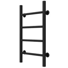 Рушникосушка Оріон 400*600 Deffi (чорний, нижнє підкл.)