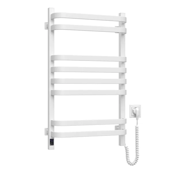 Рушникосушка електрична Stugna  480х800 БІЛА Sensor (Ліва, 153Вт)