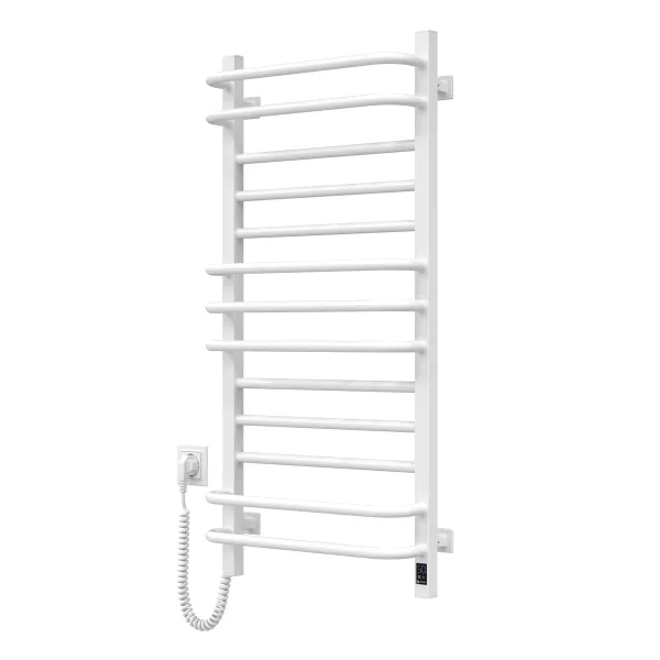 Рушникосушка електрична Грандіс  480х1000 БІЛА  Sensor (Ліва, 226Вт)