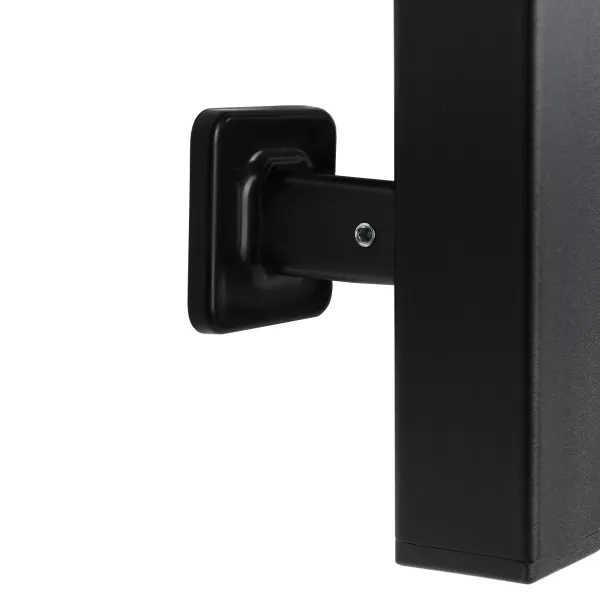 Рушникосушка електрична Грандіс 480х800  ЧОРНА Sensor (Права, 223Вт)