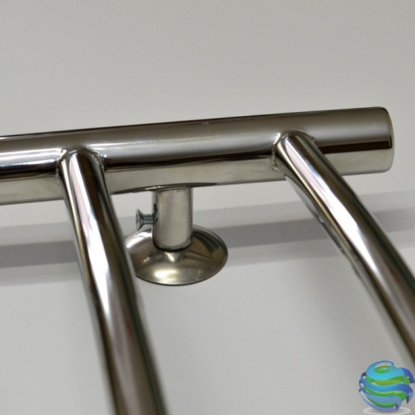 Рушникосушка 500*900 (нержавіюча сталь, нижнє підключення)