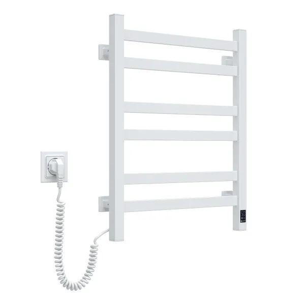 Рушникосушка електрична Авангард 480*600 БІЛА  Sensor (Ліва, 110Вт)