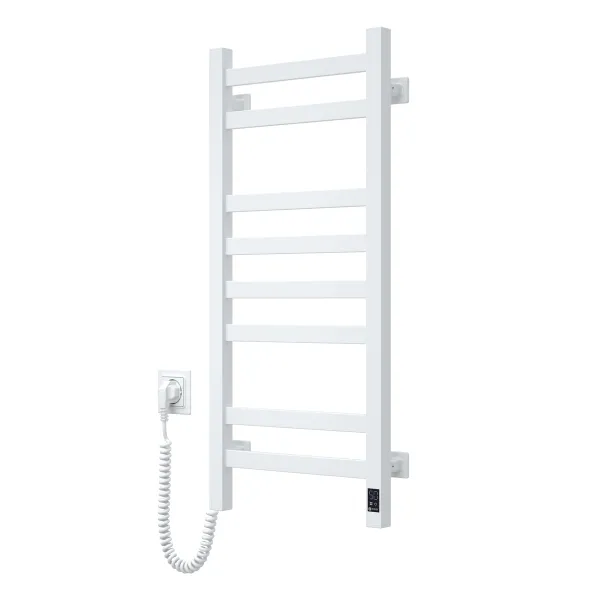 Рушникосушка електрична Авангард 360х800 БІЛА Sensor (Ліва, 107Вт)