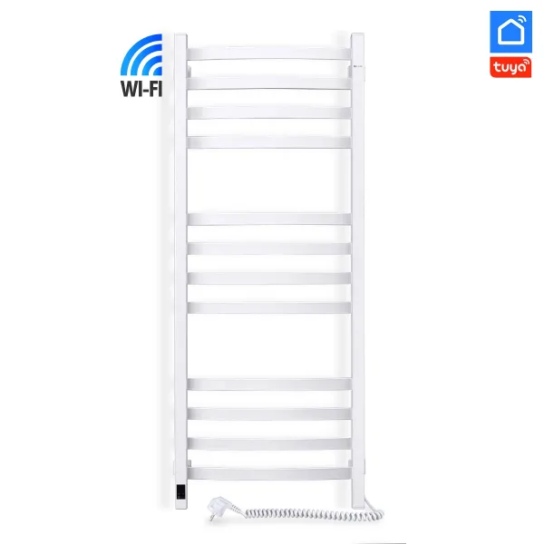 Рушникосушка електрична Avalon  480х1200 Біла Sensor (Ліва, 238Вт)