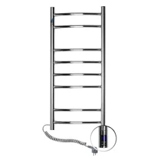 Рушникосушка електрична Камелія нержавійка 360х800  Sensor (Ліва)