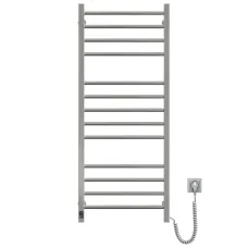 Рушникосушка електрична Класік Квадро 500*1200 НЕРЖ Sensor ліва