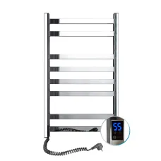 Рушникосушка електрична Авангард нержавійка 480х800  Sensor (Ліва, 112Вт)