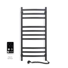 Рушникосушка електрична Avalon  480х1000  ЧОРНА  Sensor (Права, 188Вт)