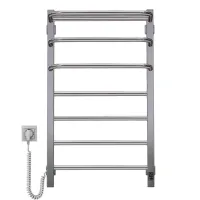 Рушникосушка електрична  FORTIS  нержавійка 480х800 Sensor   (Ліва, 155Вт)