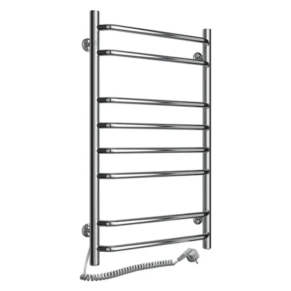 Рушникосушка електрична Блюз нержавійка 480х800  (Ліва, 112Вт)