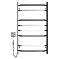 Рушникосушка електрична Блюз нержавійка 480х800  (Ліва, 112Вт)