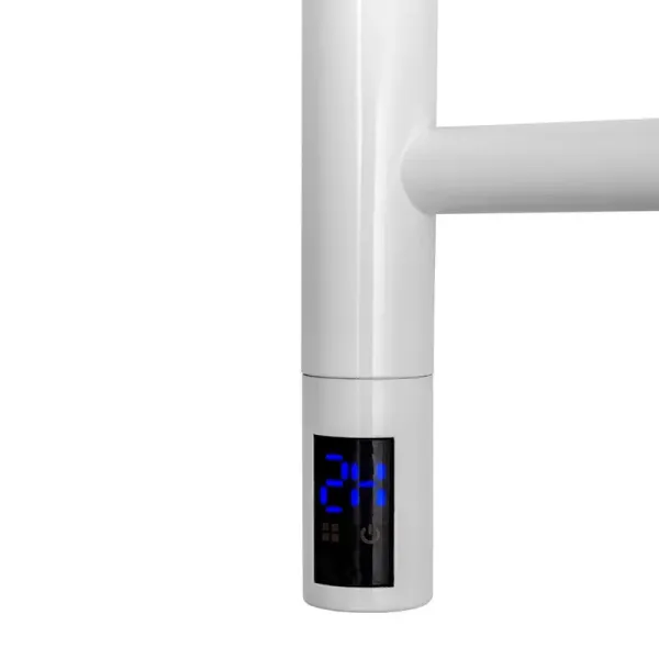 Рушникосушка електрична Камелія 480х1200 Біла Sensor (Ліва, 217 Вт)