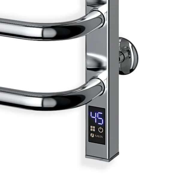 Рушникосушка електрична Грандіс  нержавійка 480х800 Sensor  (Ліва, 159Вт)