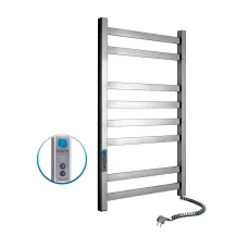 Рушникосушка електрична Авангард нержавійка САТИН 480х800  Sensor (Ліва, 112Вт)