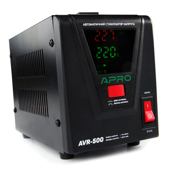 Стабілізатор напруги релейний APRO AVR-500